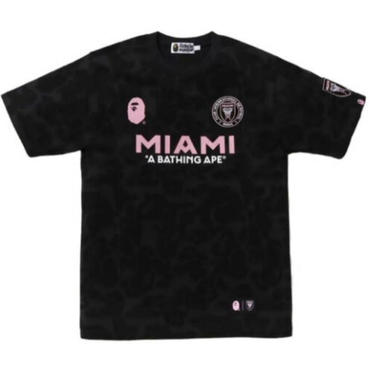 Bape x miami tee