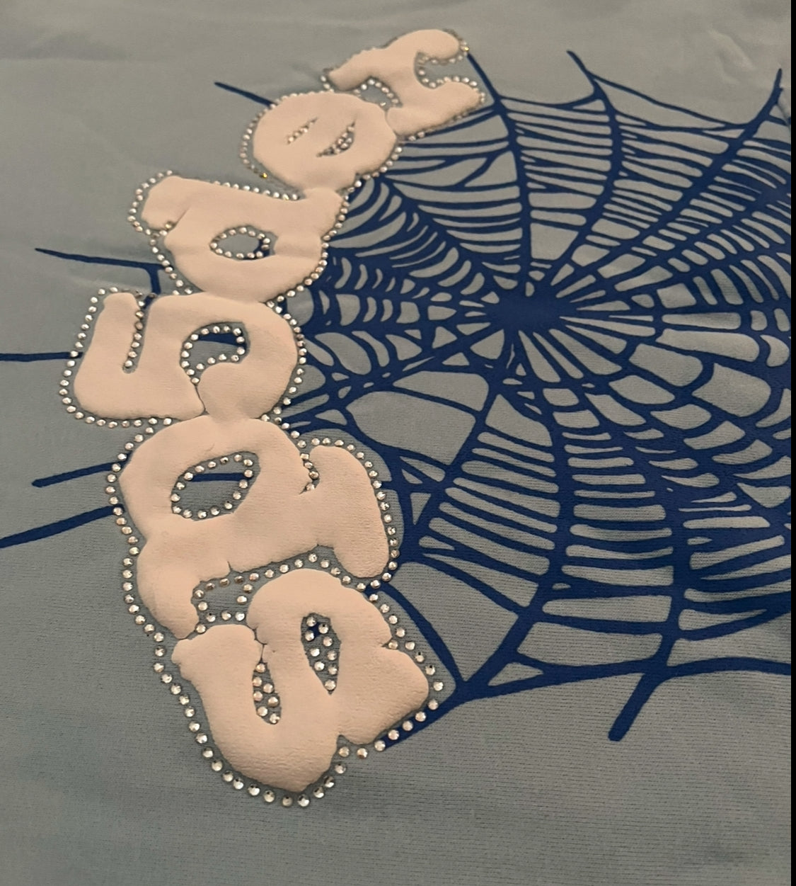 Sp5der Hoodie Blue