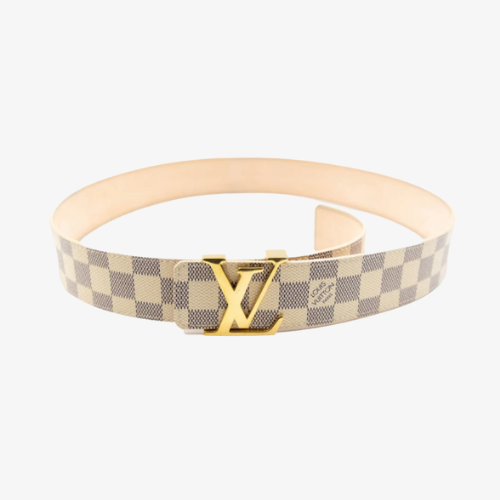LV BELT WHITE