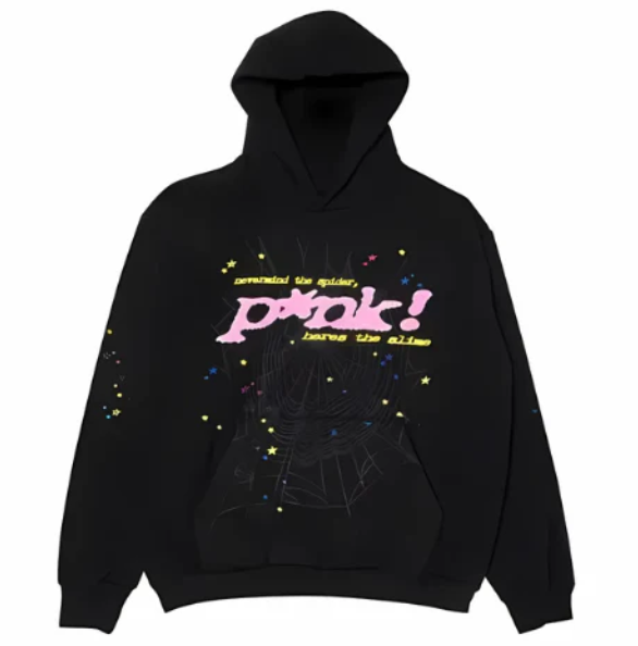 SP5DER HOODIE BLACK