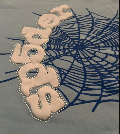 Sp5der Hoodie Blue