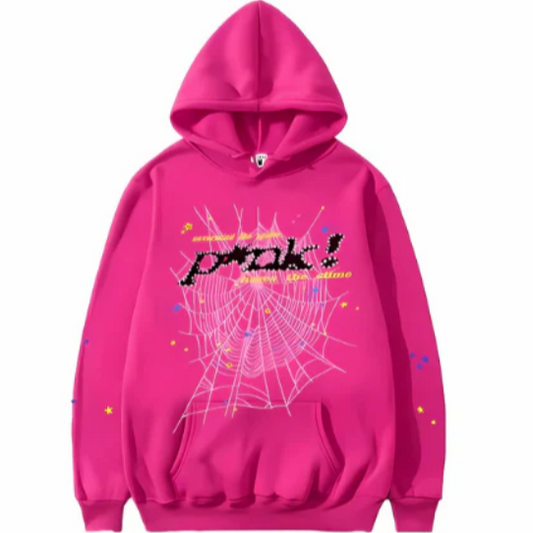 SP5DER HOODIE PINK